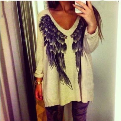Angel wings sweater pattern
