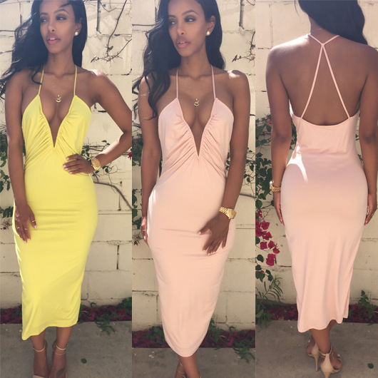Sexy Backless Dress On Luulla