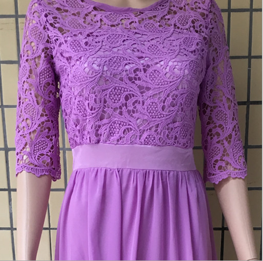 Lace Stitching Sexy Dress on Luulla